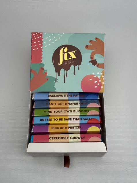 Набор Fix шоколадок 6 популярных вкусов
