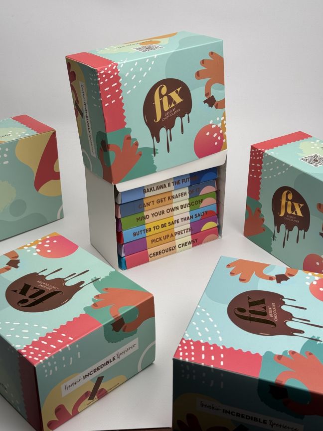 Набор Fix шоколадок 6 популярных вкусов