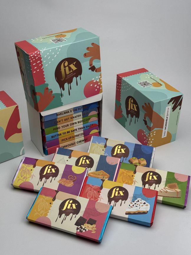 Набор Fix шоколадок 6 популярных вкусов